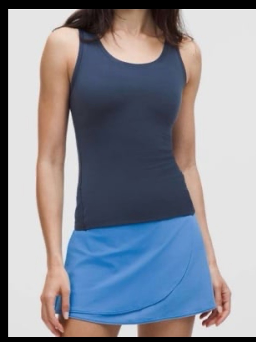 NWT Lululemon Wundermost Ultra-Soft Nulu Scoop-Neck Tank Top Club Blue size XL